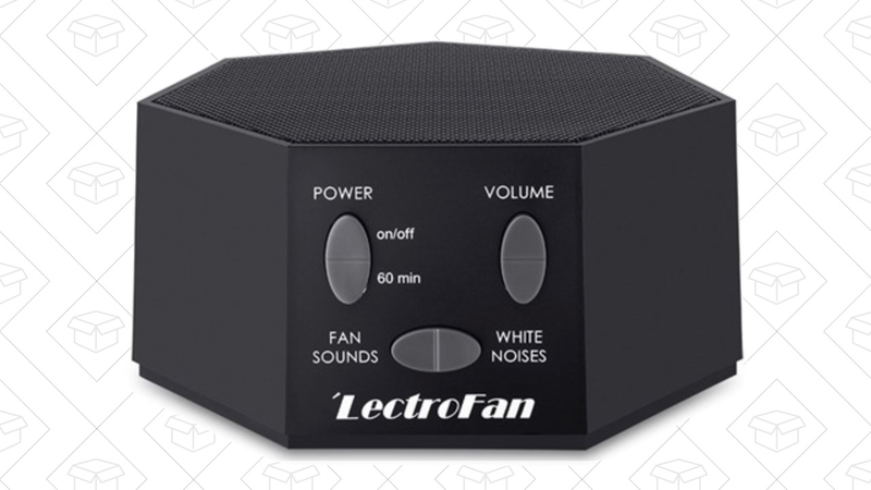 Lectrofan White Noise Machine, $38 with $5 shipping